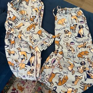 PajamaGram Dog Print NWOT